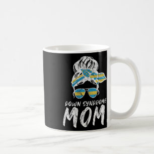 National Down Syndrome Awareness Month Messy Bun Kaffeetasse