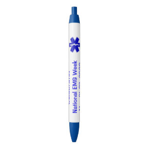 National EMS Week 2023 Black Ink Pen Kugelschreiber