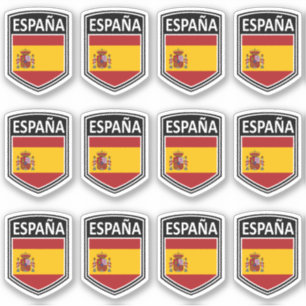 National - España Aufkleber