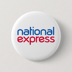 National Express Abzeichen Button