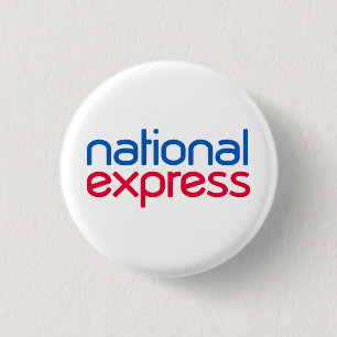 National Express Abzeichen Button