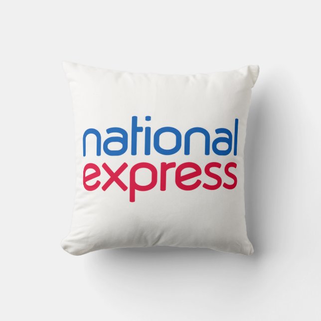 National Express Cushion Kissen (Vorderseite)
