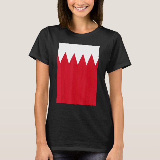 National Flag Bahrain T-Shirt (Vorderseite)