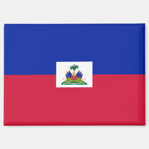 National Flag Haiti Rectangle Magnet