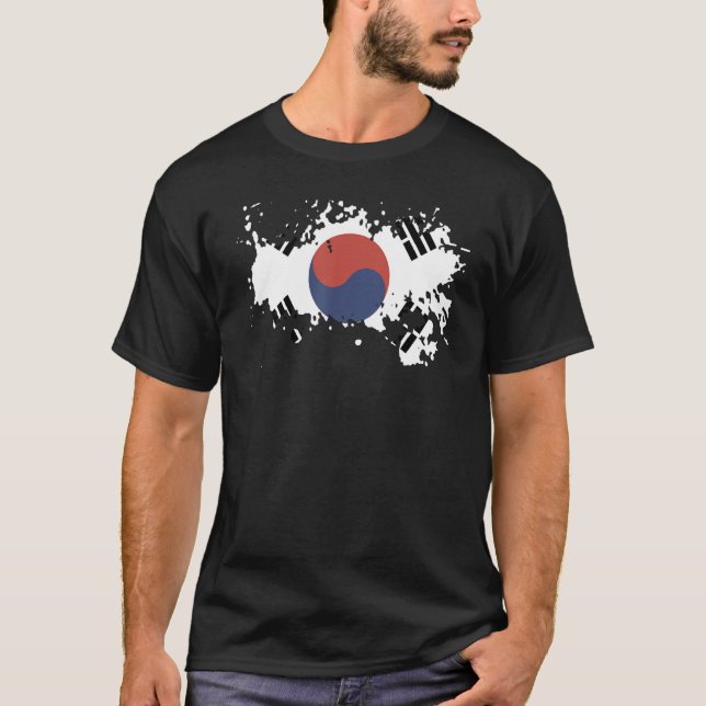 National Flag of Korea souvenir  for men women 2 T-Shirt (Vorderseite)