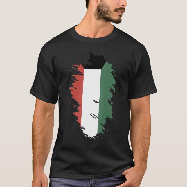 National Flag of Kuwait souvenir  for men women 6 T-Shirt (Vorderseite)
