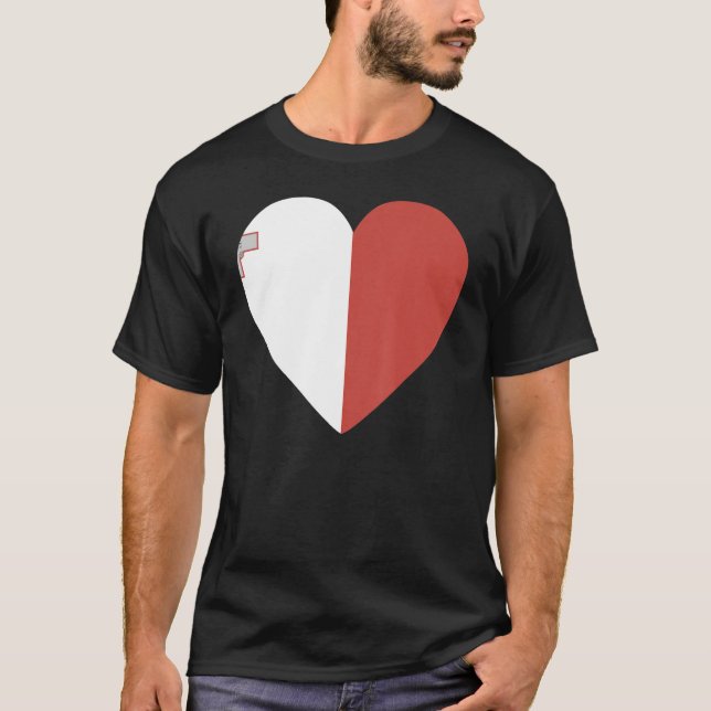 National Flag of Malta souvenir  for men women 3 T-Shirt (Vorderseite)