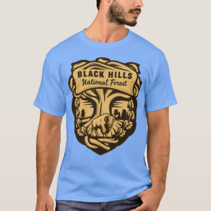National Forest Bison Desing T-Shirt