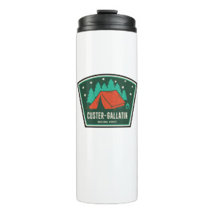 National Forest Camping Custer Gallatin Thermosbecher