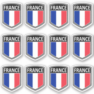 National - Frankreich Aufkleber