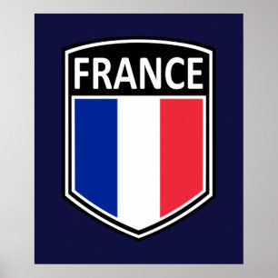 National - Frankreich Poster