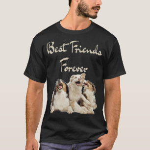 National Friendship Day Best Friends Forever Hunde T-Shirt