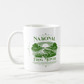National Frog Month Kaffeetasse