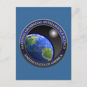 National Geospatial-Intelligence Agency (NGA) Postkarte
