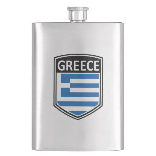 National - Griechenland Flachmann