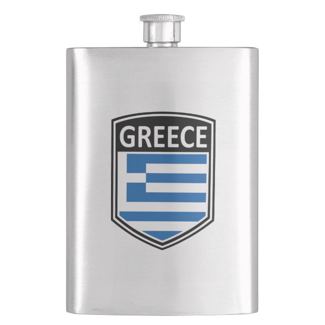 National - Griechenland Flachmann (Vorderseite)