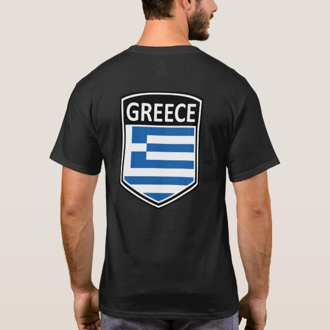 National - Griechenland T-Shirt (Rückseite)