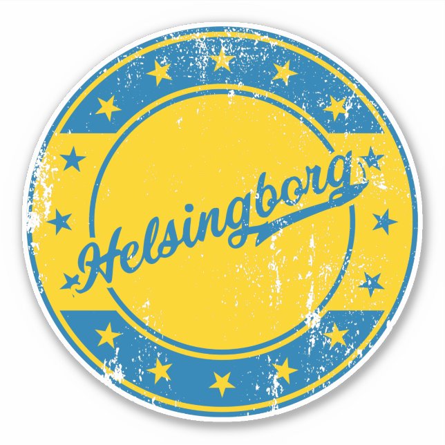 National - Helsingborg Sverige | Schweden Sticker (Vorderseite)