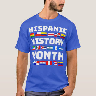National Hispanic Heritage Monat Latina Latino Cou T-Shirt