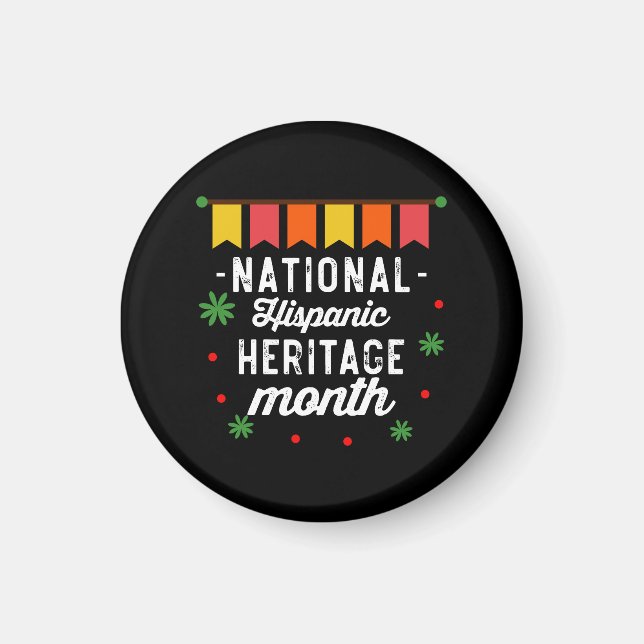 National Hispanic Heritage Monte Funny Gift Magnet (Vorne)