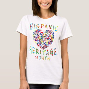 National Hispanic Heritage Monte Herzstück T-Shirt