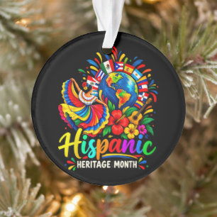 National Hispanic Heritage Month Alle Länder Ornament