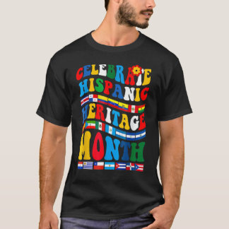 National Hispanic Heritage Month Celebration Latin T-Shirt