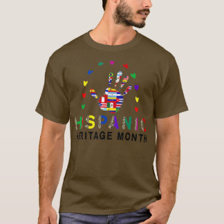 National Hispanic Heritage Month Celebration Latin T-Shirt