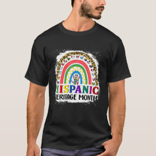 National Hispanic Heritage Month Rainbow Alle Graf T-Shirt