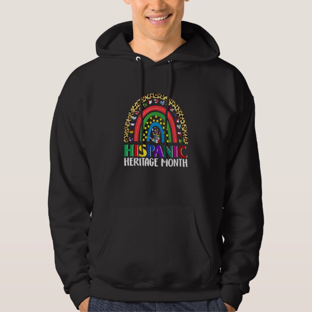 National Hispanic Heritage month Rainbow Tee Count (Vorderseite)