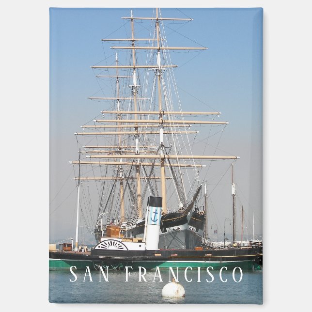 National Historic Park San Francisco Magnet (Vorderseite)