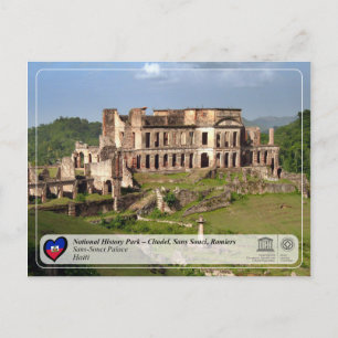 National History Park Citadel, Sans Souci, Ramiers Postkarte