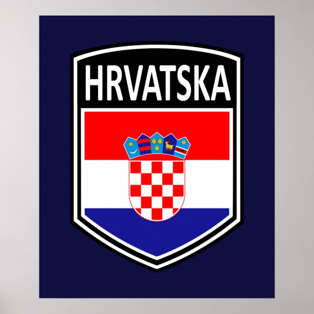National - Hrvatska Poster (Vorne)