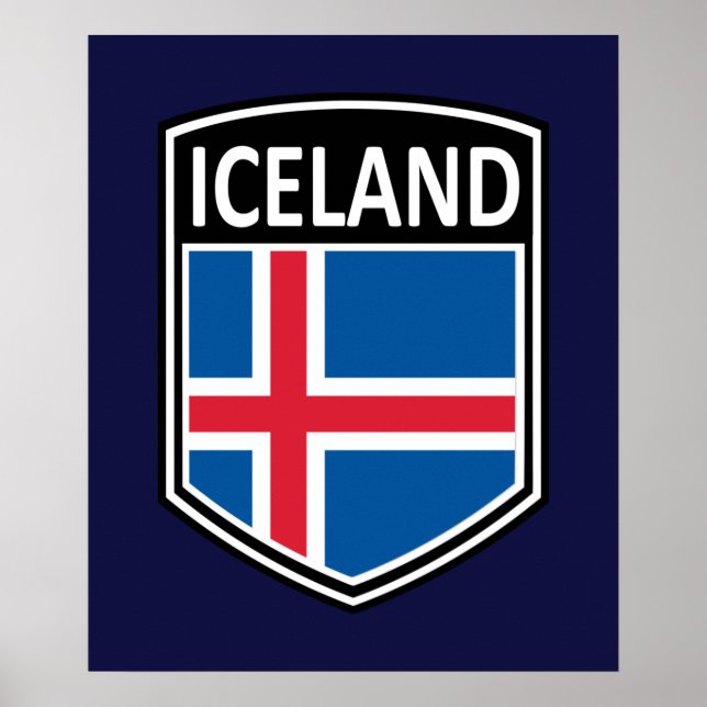 National - Island Poster (Vorne)