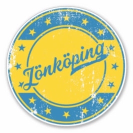 National - Jönköping Sverige | Schweden Sticker