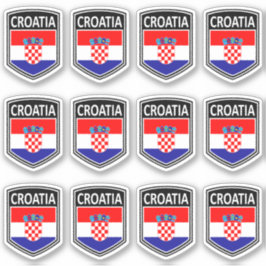 National - Kroatien Aufkleber
