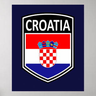 National - Kroatien Poster