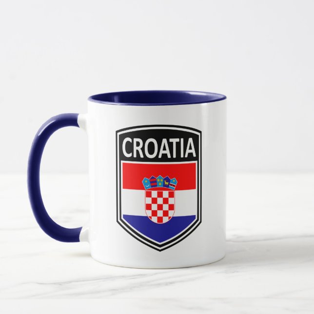 National - Kroatien Tasse (Links)