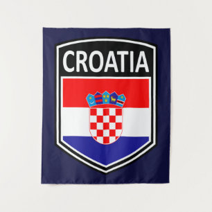 National - Kroatien Wandteppich