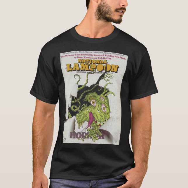 National Lampoon Horror Cover funny T-Shirt (Vorderseite)