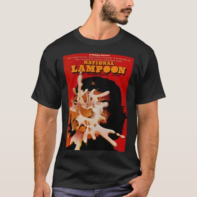 National Lampoon Is Nothing Sacred Cover boy T-Shirt (Vorderseite)