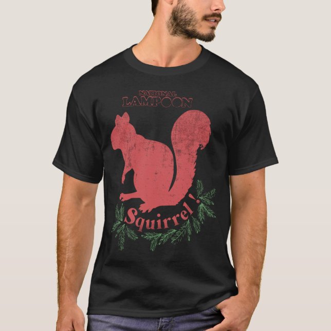 National Lampoon Squirrel funny T-Shirt (Vorderseite)
