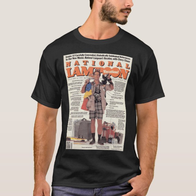 National Lampoon Vacation Cover retro T-Shirt (Vorderseite)