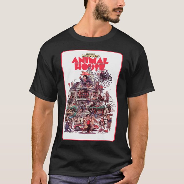 National Lampoons Animal House Cover retro T-Shirt (Vorderseite)