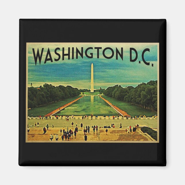 National Mall Washington D.C. Magnet (Vorne)