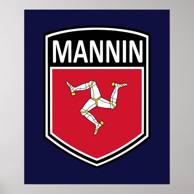 national - Mannin Poster (Vorne)