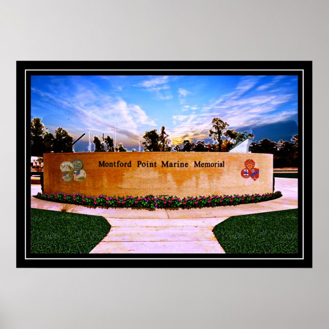 National Montford Point Marine Memorial Poster (Vorne)