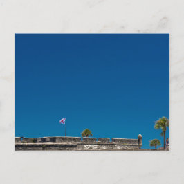 National Monument de San Marcos, FL Postkarte