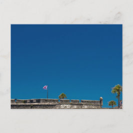National Monument de San Marcos, FL Postkarte