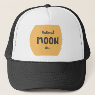 National Moon Day Truckerkappe